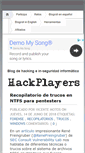 Mobile Screenshot of hackplayers.com
